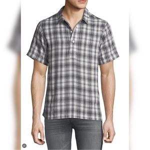Ovadia & Sons Men's Ashkelon Plaid Polo Shirt